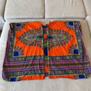 Vibrant Dashiki Style Top